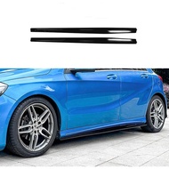 Mercedes Benz W176 W117 Side skirt lip CLA A class side diffuser accessories A180 A200 A250 CLA200 C