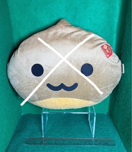 (已留）(收藏品）全新 絕版懷舊 SAN-X (2001) Amagurichan Cushion 栗子人 頭形咕𠱸/抱枕連面譜拉鍊咕𠱸套 (面譜拉鍊咕𠱸套可拉開及取出內裏的頭形咕𠱸，約高32cm 濶
