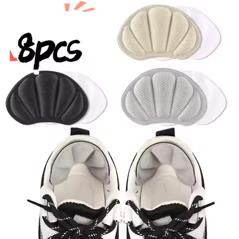 Shoe Heel Sticker Insoles for Sneakers Men Women Heel Pad Size Reducer Heel Pads Liner Grips Protect