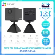 EZVIZ CB2 2MP 4G Smart Home Battery Camera 2K Resolution AI Detection Two Way Mic | Night Vision