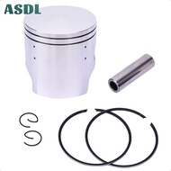 ASDL วงแหวนลูกสูบกระบอกสูบรถจักรยานยนต์1ชุด66มม. 66.25มม. 66.5มม. 66.75มม. 67มม. STD + 25 + 50 + 75