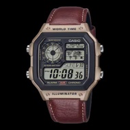 Winner Time นาฬิกา Casio AE-1200WHL-5AV รับประกันบริษัท เซ็นทรัลเทรดดิ้งจำกัด cmg เป็นเวลา 1 ปี