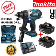 MAKITA DHP458 18V CORDLESS HAMMER DRILL -1 YEAR WARRANTY