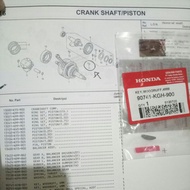 Spi Magnet Magnet Keywoodruff 4mm CB150R CBR150 CS1 90741 KGH 900