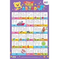 POSTER BELAJAR MENULIS ABJAD