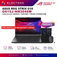 Asus ROG Strix G16 G615J-HN3046W 16'' WUXGA 165Hz Gaming Laptop ( i5-13450HX , 16GB, 1TB, RTX5050 8G