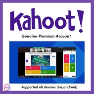 Kahoot 7 Days Max+ Pro Premium+ 400 players Play & Create Quizzes (iOS Android Window MacBook)