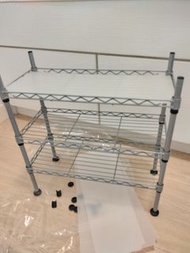 實惠Mesh  DIY 灰色 層架 置物架 儲物架 3層 (大小看圖)