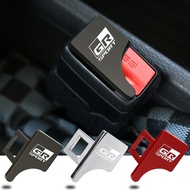 1/2pcs Zinc Alloy Hidden Car Safety Seat Belt Buckle Clip For Toyota GR Sport Vios Yaris Corolla Cro