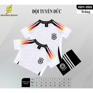 Euro 2024 Bộ đồ đá bóng Đội Tuyển Đức Trang Phục Đẹp Nhất Euro 2040 Size trẻ em và Người Lớn Cùng cá