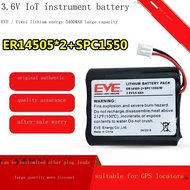 New-original⊕◕ EVE ER14505-2 SPC1550/W triple parallel GPS locator battery water meter battery er145