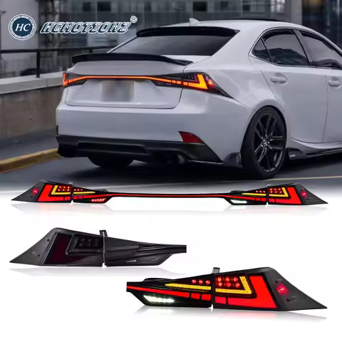HCmotion Factory 2014-2020 LED Tail Lights For Lexus IS 300h New Start UP Animation DRL IS250 300 35