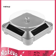 [Mk] Auto Rotating Turntable Stand Necklace Bracelet Watch Display Solar Showcase