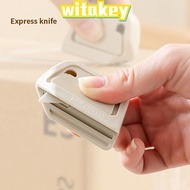 WITAKEY Gifts Portable Ceramic Parcel Opener Automatic Retractable Box Cutter Ceramic Blade