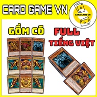[Printing Post] YuGiOh Vietnamese-Arish Card - Set of 45 YuGi Deck Cards IN Legendary Deck 2 - Game Card VN
