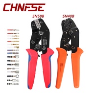 SN48B/SN58B Crimping Tool 2.8/4.8/6.3mm Crimping Pliers Terminal Insulation Male Bus Connector Elect