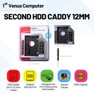 HDD CADDY 12MM SECOND HDD CADDY 12 MM CASE SSD HDD / COM06-CAD