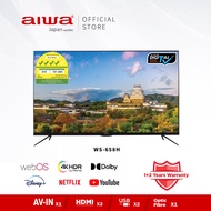 AIWA 65″ | 658H | 4K HDR | WebOS Smart TV | Frameless TV | WS-658H
