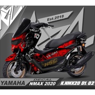 Decal Stiker Fulldy Motor Yamaha Nmax 2020 /2021/2022/2023 Dekal