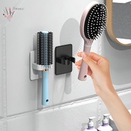 boomfashion Comb Holder Bathroom Wall Hanging Comb Storage Rack Hair Clip Organizer Air Cushion Comb