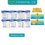 [VALUE] Terumo Agani Disposable Needle 100's 19g / 20g / 22g / 25g / 26g / 27g / 30g