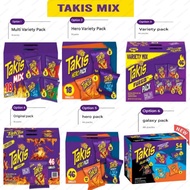 Barcel Takis Fuego box  Hot Chilli And Lime Flavored Spicy Tortilla Chips, 40pkts(Ready Stock) Mix V