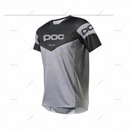 TEAM POC Enduro Jersey Short Sleeve Motocross Downhill Jersey Shirts Mountain Bike Moto Clothing MX Summer MTB T-shirt