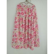 Skirt kembang floral viral bangkok