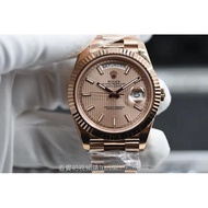 Rolex Rolex Day Date 228235-83415 Striped Face Rose Gold 40mm Men's Watch Mechanical Watch 1769
