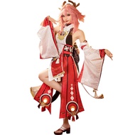 Genshin Impact Furina Zhongli Albedo Venti Cosplay Costume Multiple roles Jacquard Upgrade Ver.
