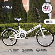 Sancy 20 Inch Folding Bike Foldable Bicycle Cycling Mountain Bike Off-road City Bicycle Road Bike Adult Bicycle - Fulfilled by Sancy
