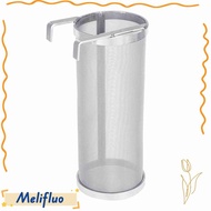 MELIFLUO Mesh Filter, 300 Micron Mesh Stainless Steel Filter Strainer, Professional Silver Beer Brew