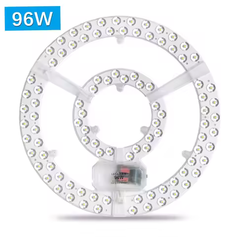 96W LED Ceiling Light Replacement Module round 6000K Color AC220V for Ceiling Fan Lighting