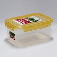 D Pack rectangular plastic box - Lock 4 DL-8d (Tall box) - Orange