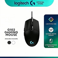 Logitech G102 Gaming Mouse 8000DPI RGB Lightsync 5 DPI Levels Esports Office Use