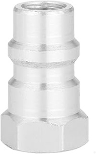 Adapter Switch R12 R22 R502 to R134A Fast Quick Conversion, 1/4 SAE and 8v1 Thread, with R134A Quick