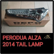( DEPO ) PERODUA ALZA D49A 2014-2018 TAIL LAMP TAIL LIGHT LAMPU BESAR BELAKANG