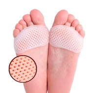 เครื่องมือดูแลเท้าที่คั่นนิ้วเท้า Relief ความเจ็บปวดแผ่นแปะเท้าอุปกรณ์เสริมเท้าแผ่นแปะเท้าถุงเท้าส่วนหน้าพื้นรองเท้าแบบนวด