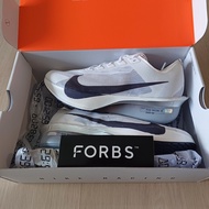 Nike ZoomX Vaporfly Next% 4 White Obsidian Mist Pure Platinum Gridiron || grey smoke