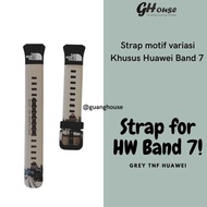 (Expert) Huawei Band 7 Strap Motif Huawei Band 7 Strap Silicone Material