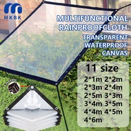 MKBK Tarpaulin Thicken Waterproof Canvas Plant Canopy Shade Cloth Rainproof Cover Sunblock Balcony S