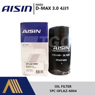 Aisin Oil Filter OFLAZ-6004 Isuzu D-Max 3.0 4JJ1 C-524 1pc