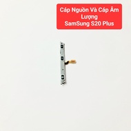 Power Cable and Volume Cable for SamSung S20 Plus 5G / G986B and S20Plus / G985F Phones, Genuine dis