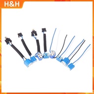 【H&H】 H7 H4 Car Truck Ceramic Headlight Extension Socket Adapter Plug 12V 4A