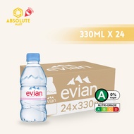 EVIAN Mineral Water 330ML X 24 (BOTTLE)