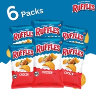 (Bundle of 6) Ruffles Potato Chips 170G