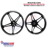 WAVE 125 / WAVE 125 X / WAVE 125 S / WAVE 100 R (DISC) SPORT RIM WITH BUSH AND BEARING SP510 140 X 160 X 17