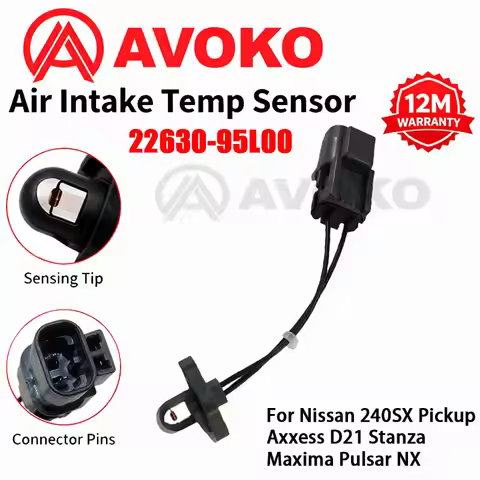 Air Intake Temp Sensor 22630 95L00 For Nissan 240SX Pickup Axxess D21 Stanza 2.4L Maxima 3.0L V6 Pul