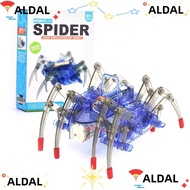 ALDAL Robotic Spider Toy, Educational Battery Operated Electric Robot Spider, Creative No Soldering 