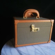 【老時光 OLD-TIME】早期二手老包義大利品牌珠寶箱化妝箱